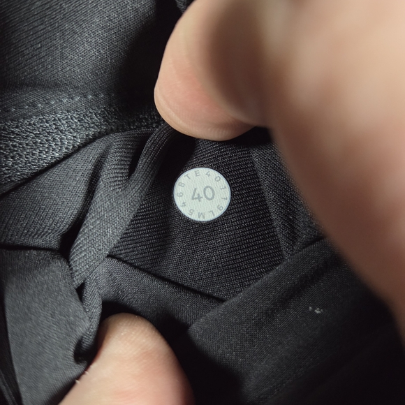 Lululemon Men's ABC Warpstreme Black Pants Size 40x36 - Picture 12 of 12